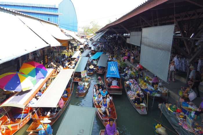 ทัวร์ส่วนตัวเต็มวัน ตลาดน้ำดำเนินสะดวกและแม่น้ำแคว (DSTH)