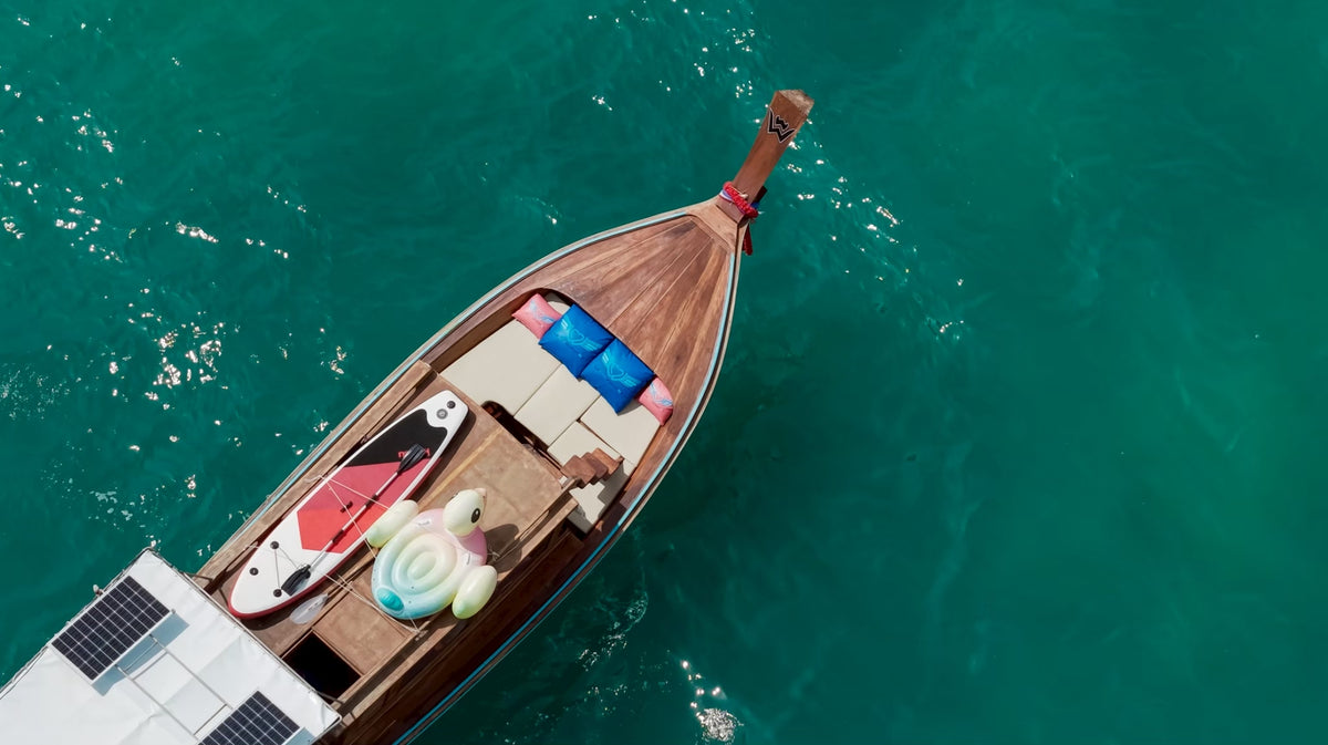 Journée complète aux îles Coral, Lon et Thanan en bateau classique en bois (WLA)