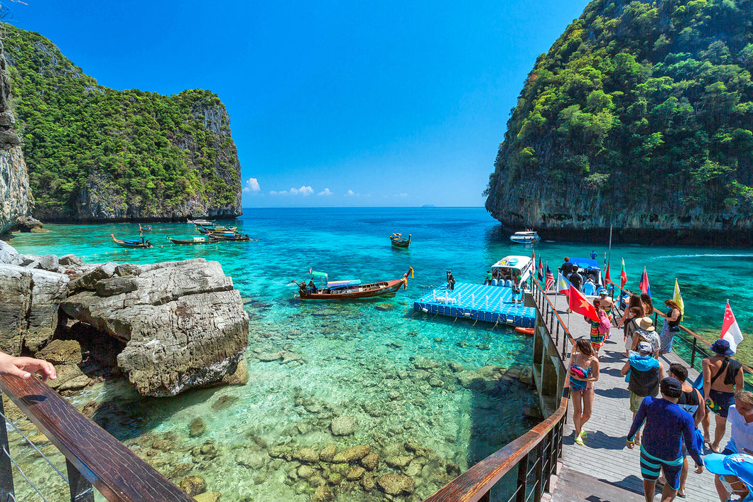 Full Day Phi Phi and Bamboo Island by Speedboat (SWN)