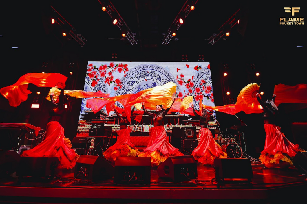 Evening Flame Phuket Old Town Package with Show From Phuket (FPT)