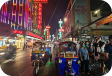Bangkok Walking Tour by Night and China Town (DSTH)